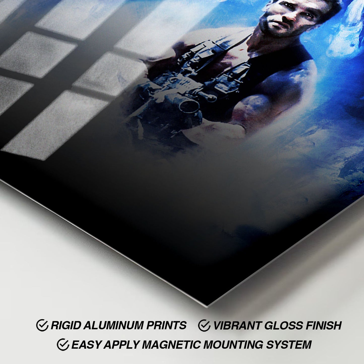 Flex Designs Metal Poster Predator Teaser 11 x 17" Home Goods - Movie 1987 Movie Metal Poster