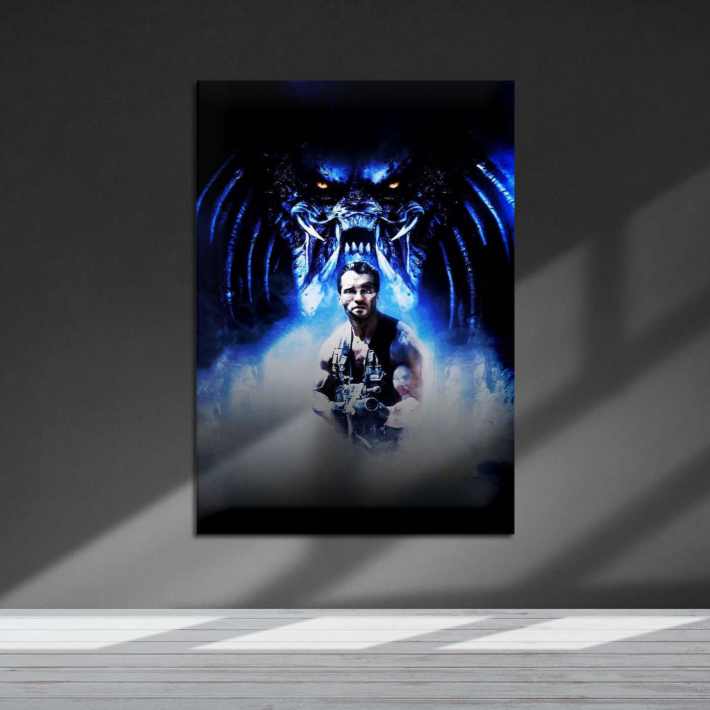 Flex Designs Metal Poster Predator Teaser 5 x 7" Home Goods - Movie 1987 Movie Metal Poster
