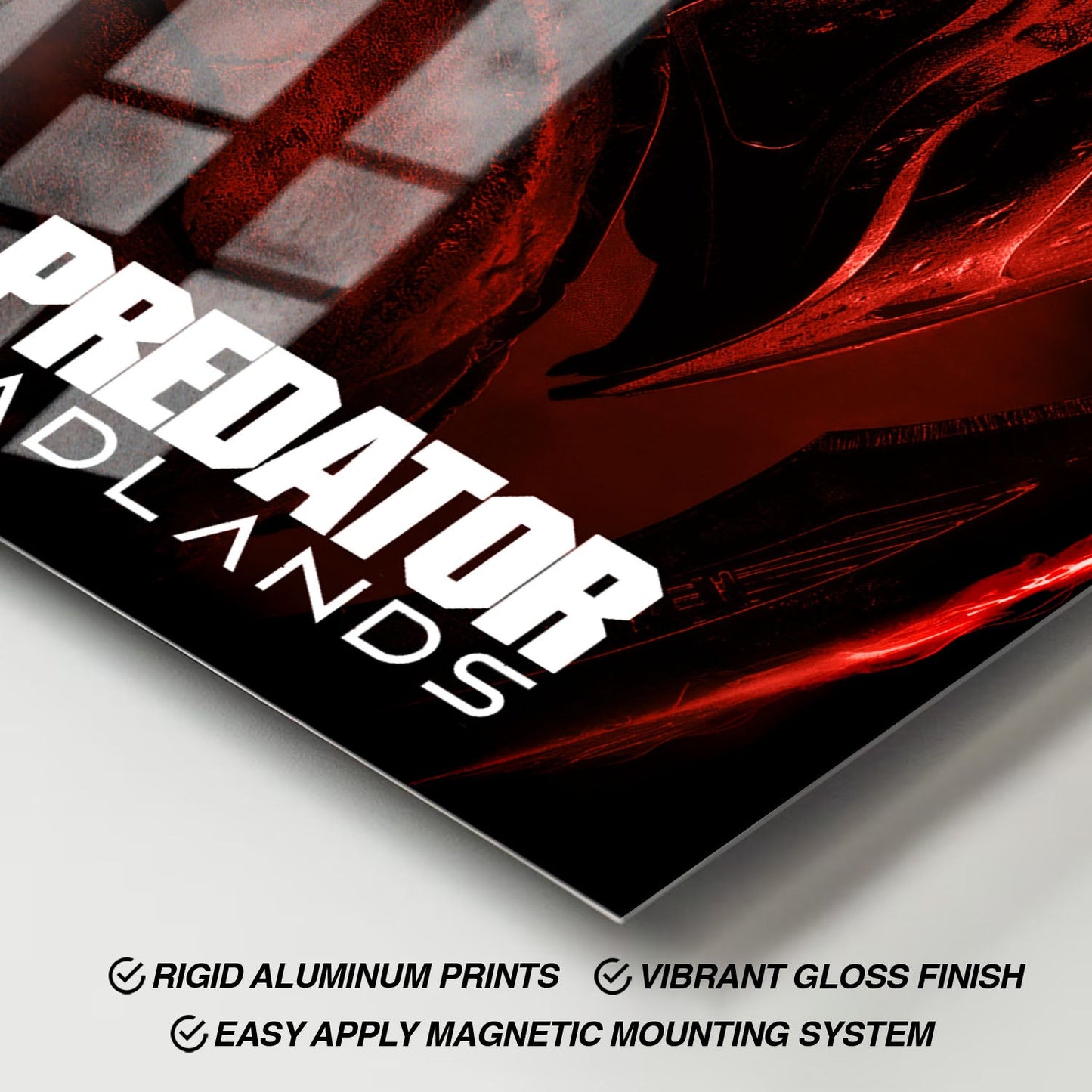 Flex Designs Metal Poster Predator Badlands Teaser 11 x 17" Home Goods - Movie 2025 Movie Metal Poster