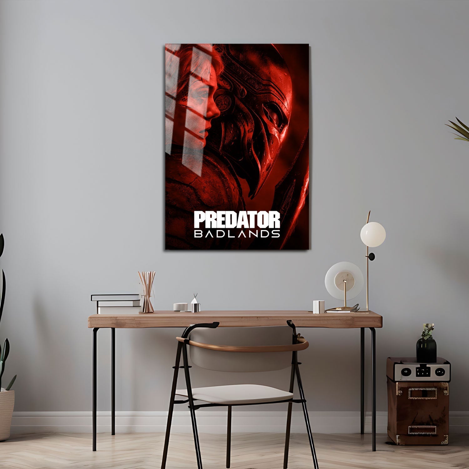 Flex Designs Metal Poster Predator Badlands Teaser 5 x 7" Home Goods - Movie 2025 Movie Metal Poster