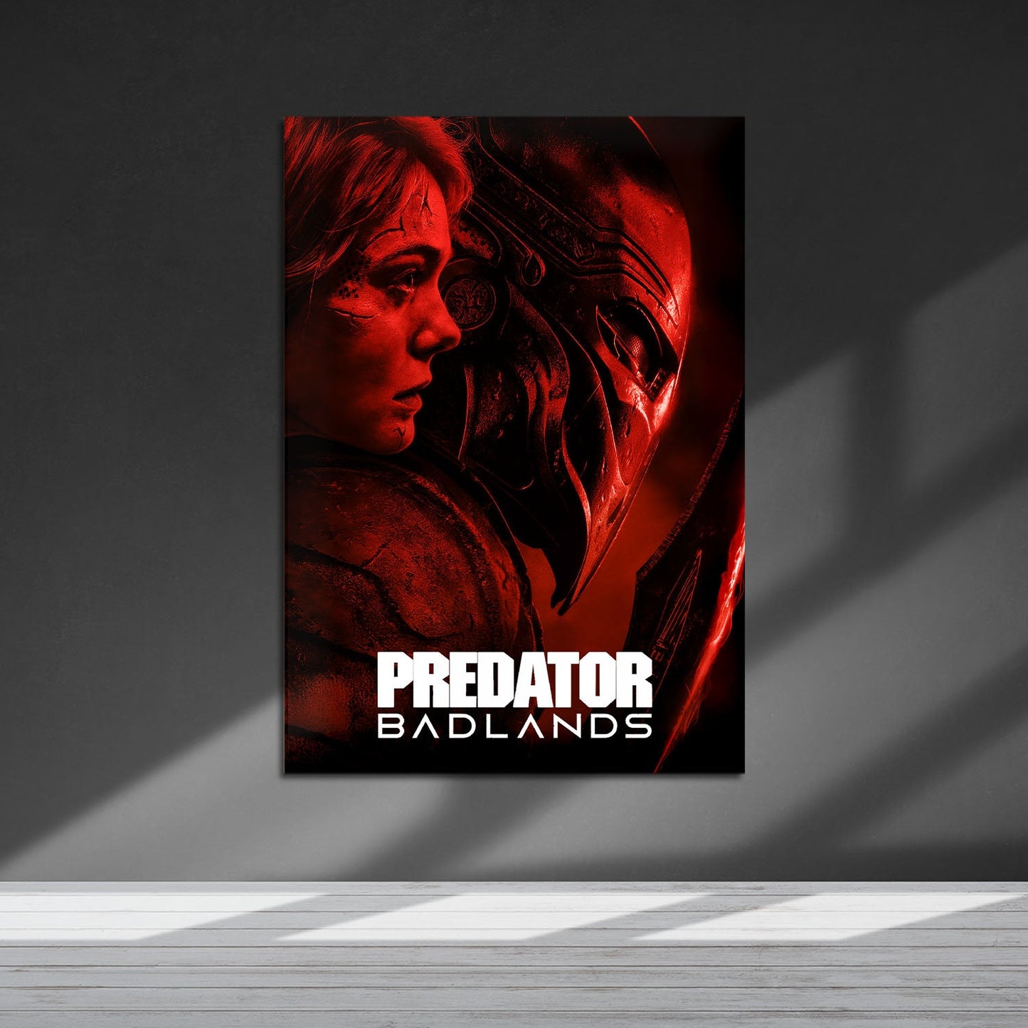 Flex Designs Metal Poster Predator Badlands Teaser 5 x 7" Home Goods - Movie 2025 Movie Metal Poster