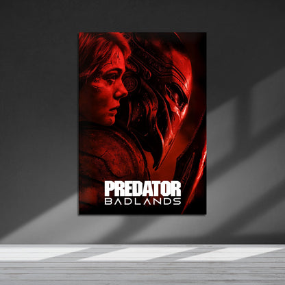 Flex Designs Metal Poster Predator Badlands Teaser 5 x 7" Home Goods - Movie 2025 Movie Metal Poster