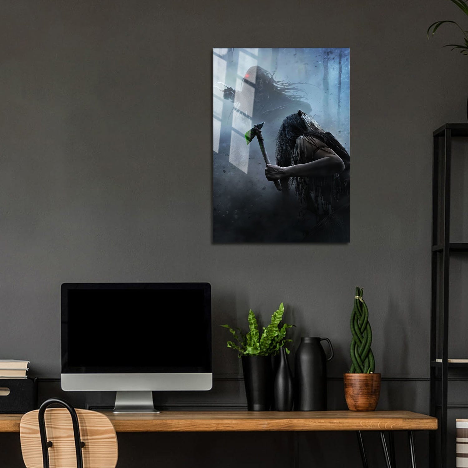 Flex Designs Metal Poster Prey Textless 24 x 36" Home Goods - Movie 2022 Movie Metal Poster