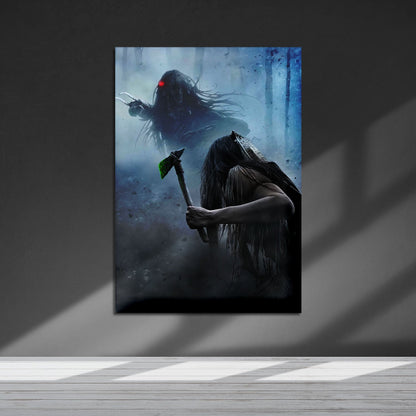 Flex Designs Metal Poster Prey Textless 5 x 7" Home Goods - Movie 2022 Movie Metal Poster