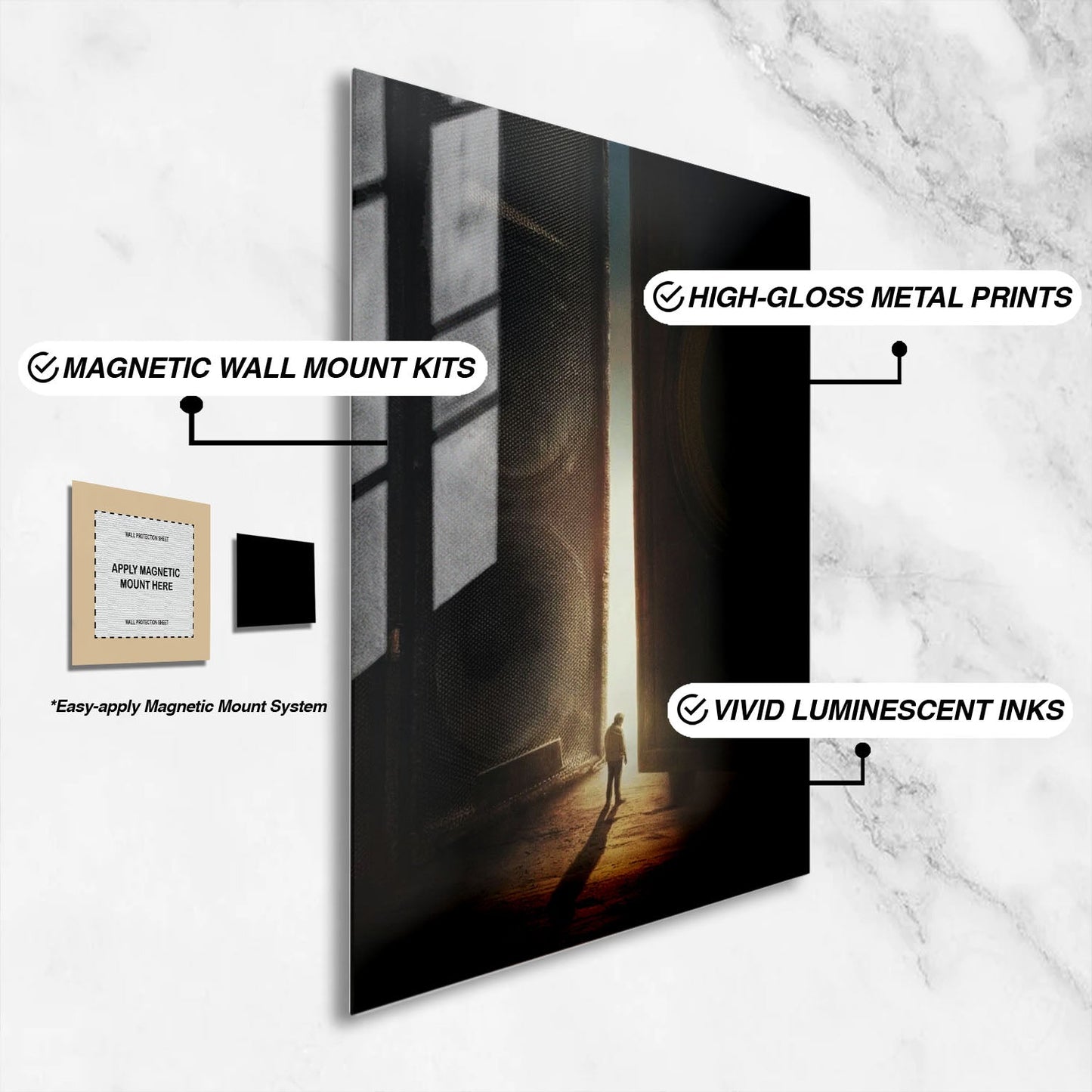 Flex Designs Metal Poster Sirat 16 x 24" Home Goods - Movie 2025 Movie Metal Poster