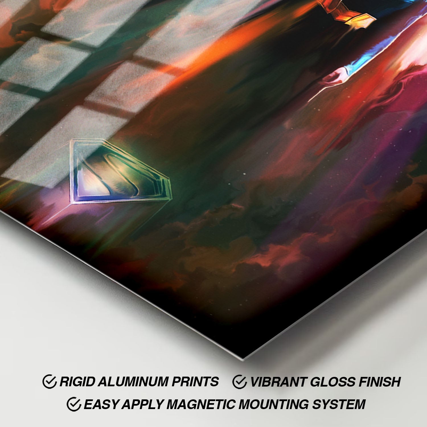 Flex Designs Metal Poster Supergirl Key Art 11 x 17" Home Goods - Movie 2026 Movie Metal Poster