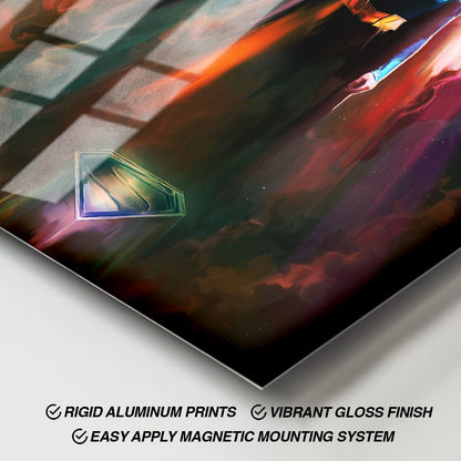 Flex Designs Metal Poster Supergirl Key Art 11 x 17" Home Goods - Movie 2026 Movie Metal Poster