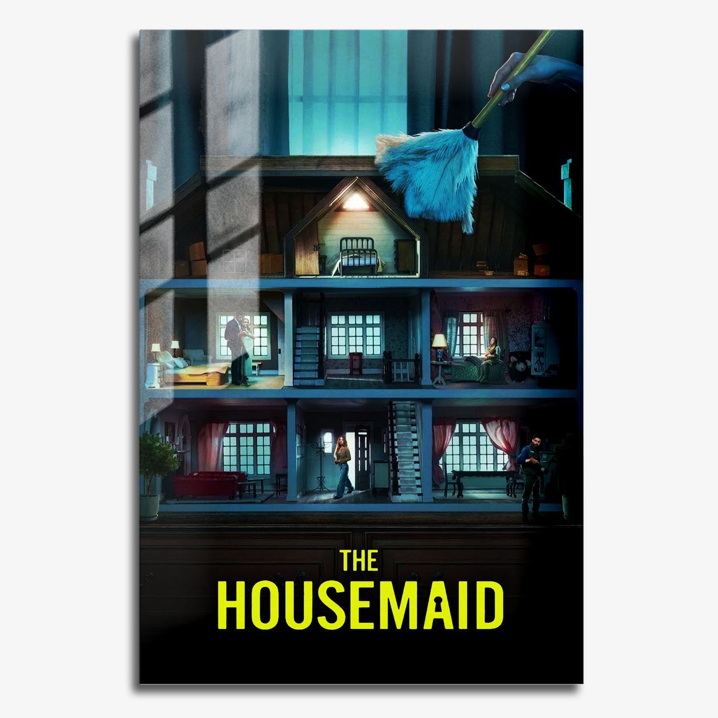 Flex Designs Metal Poster The Housemaid Minimalist 11 x 17" Home Goods - Movie 2025 Movie Metal Poster