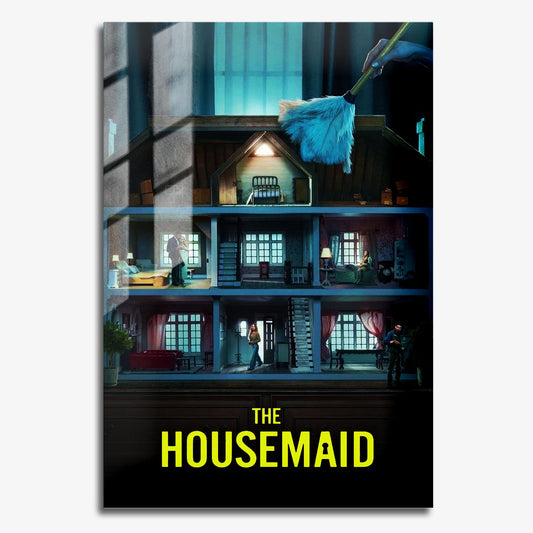 Flex Designs Metal Poster The Housemaid Minimalist 11 x 17" Home Goods - Movie 2025 Movie Metal Poster