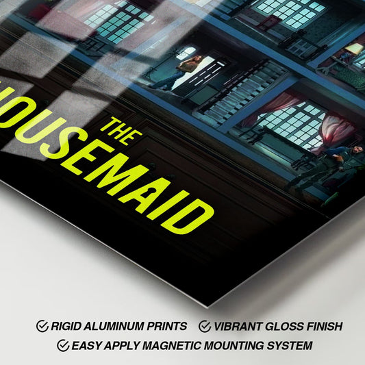 Flex Designs Metal Poster The Housemaid Minimalist 11 x 17" Home Goods - Movie 2025 Movie Metal Poster