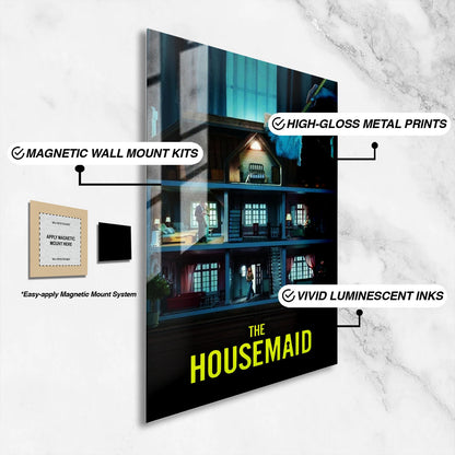Flex Designs Metal Poster The Housemaid Minimalist 16 x 24" Home Goods - Movie 2025 Movie Metal Poster
