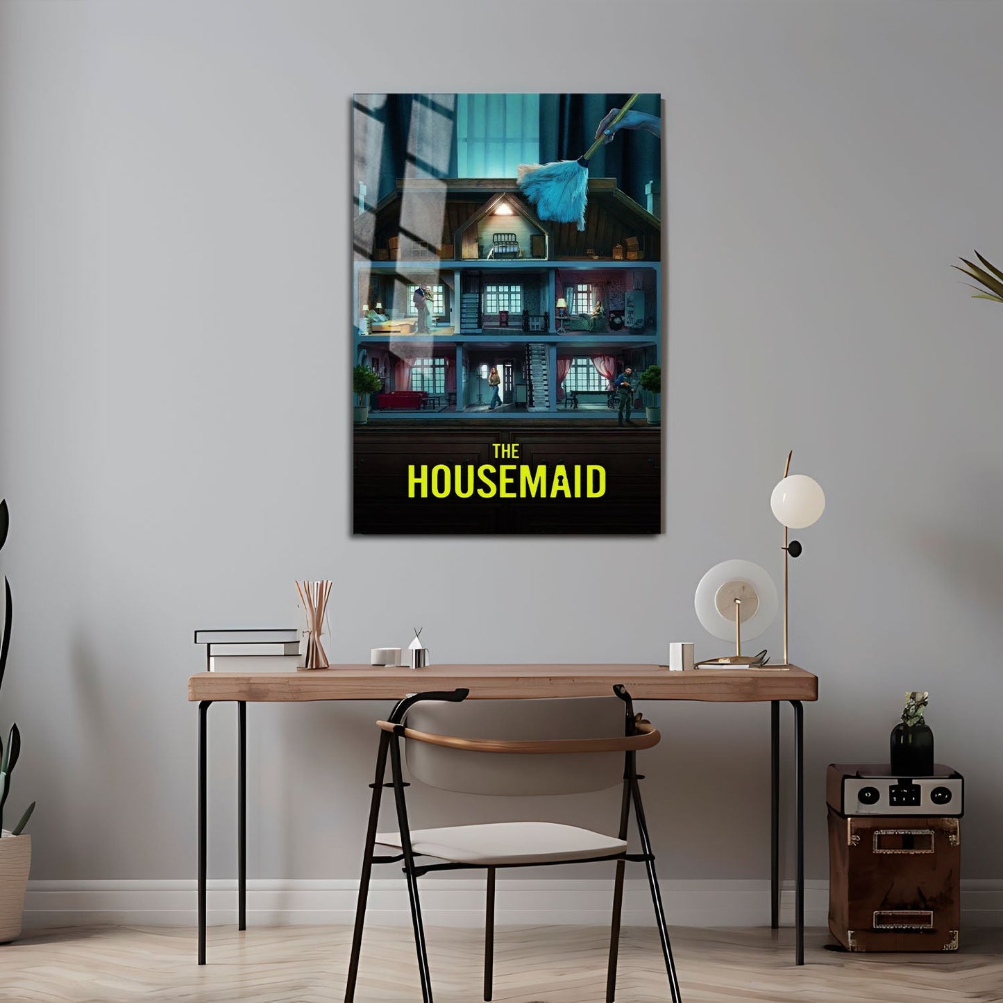 Flex Designs Metal Poster The Housemaid Minimalist 5 x 7" Home Goods - Movie 2025 Movie Metal Poster