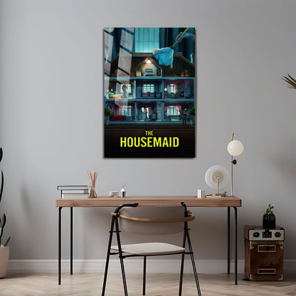 Flex Designs Metal Poster The Housemaid Minimalist 5 x 7" Home Goods - Movie 2025 Movie Metal Poster
