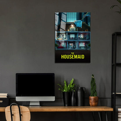 Flex Designs Metal Poster The Housemaid Minimalist 24 x 36" Home Goods - Movie 2025 Movie Metal Poster