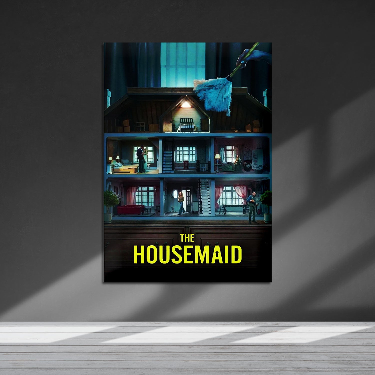 Flex Designs Metal Poster The Housemaid Minimalist 5 x 7" Home Goods - Movie 2025 Movie Metal Poster