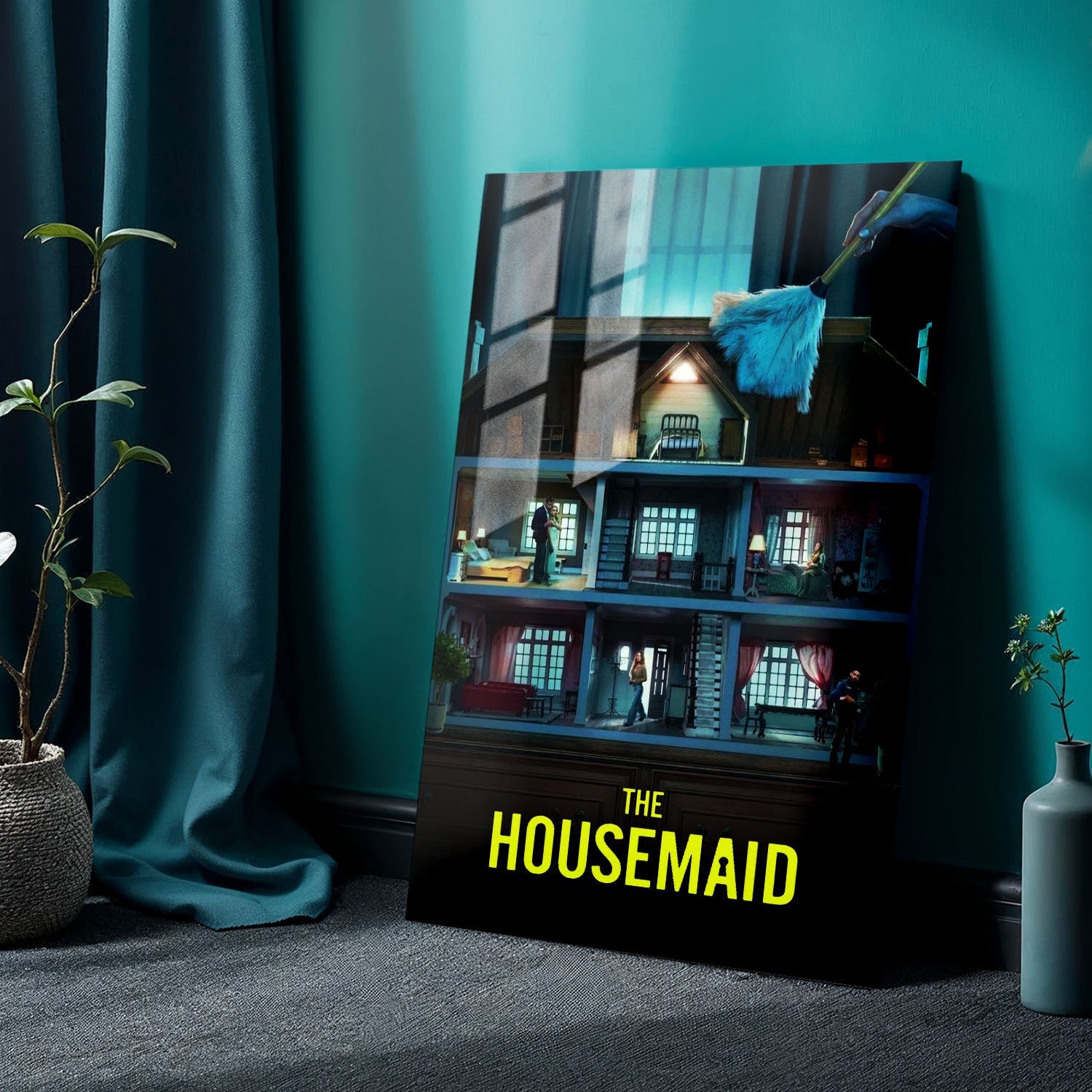 Flex Designs Metal Poster The Housemaid Minimalist 24 x 36" Home Goods - Movie 2025 Movie Metal Poster