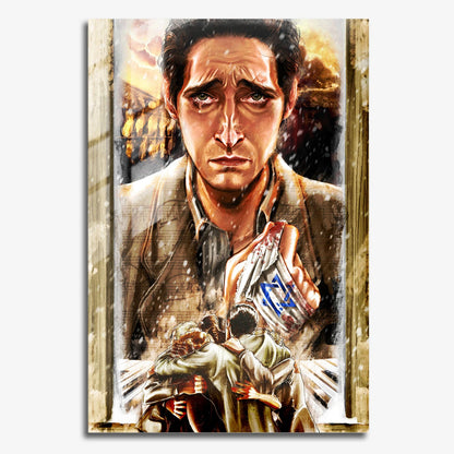 Flex Designs Metal Poster The Pianist 11 x 17" Home Goods - Movie 2002 Movie Metal Poster