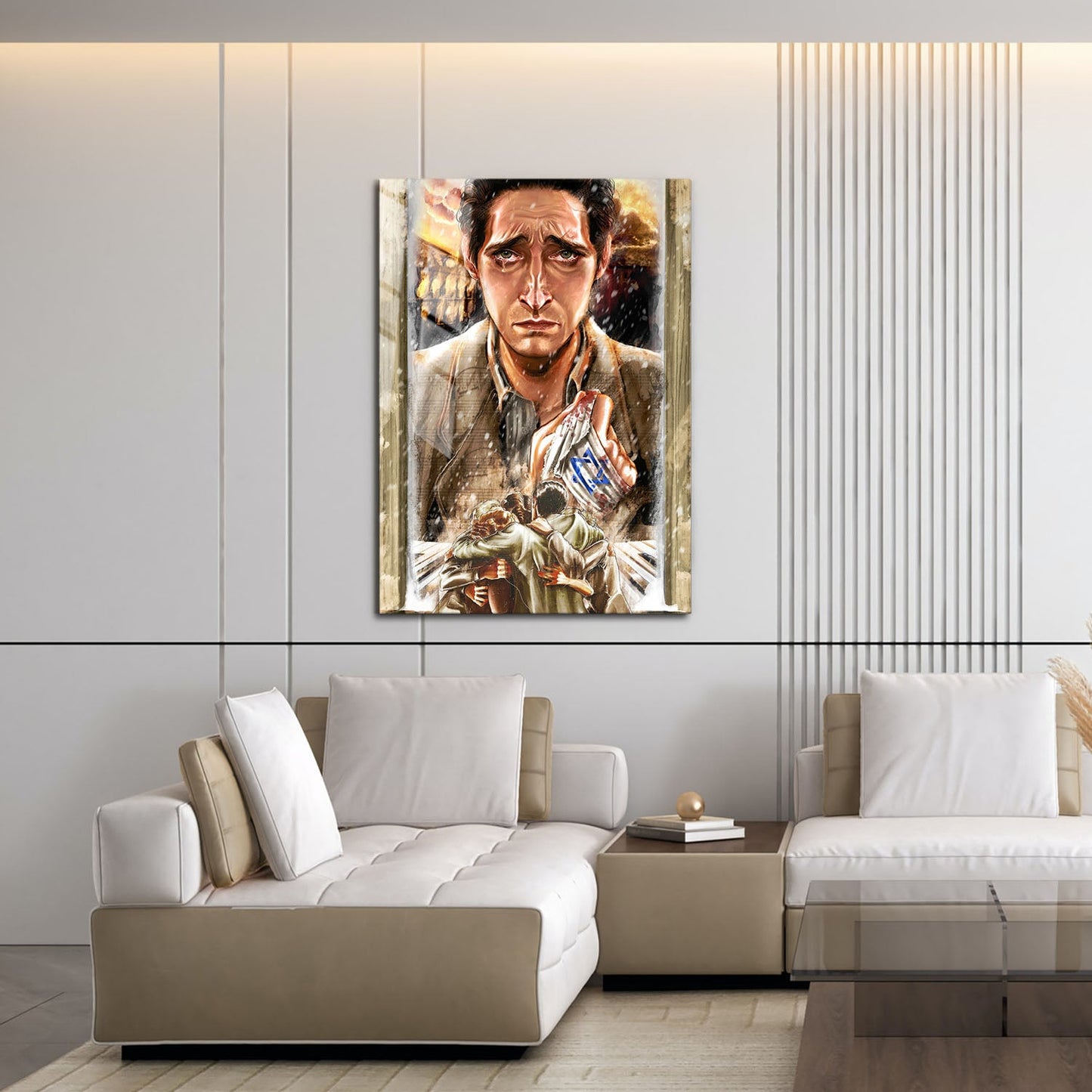 Flex Designs Metal Poster The Pianist 16 x 24" Home Goods - Movie 2002 Movie Metal Poster