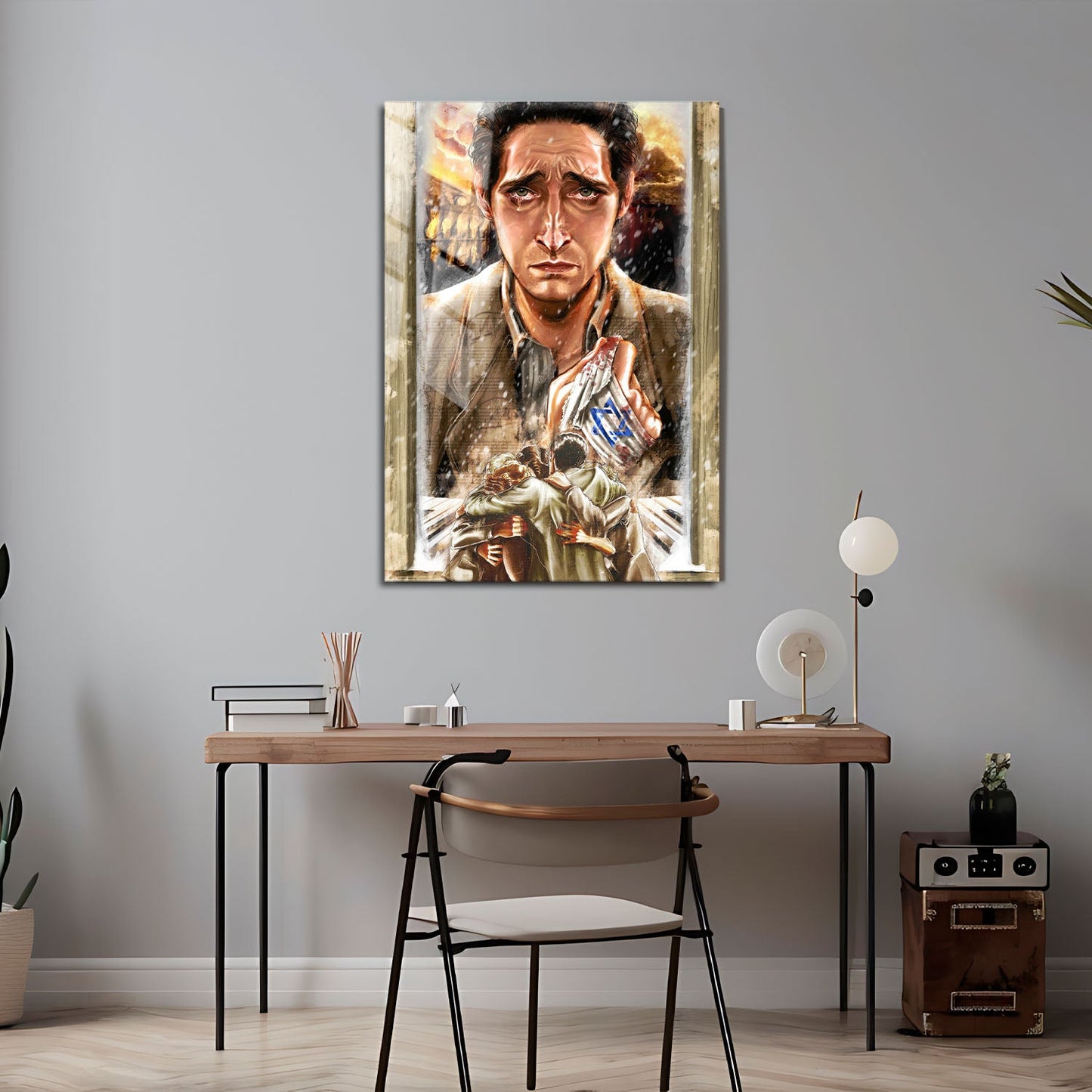 Flex Designs Metal Poster The Pianist 5 x 7" Home Goods - Movie 2002 Movie Metal Poster