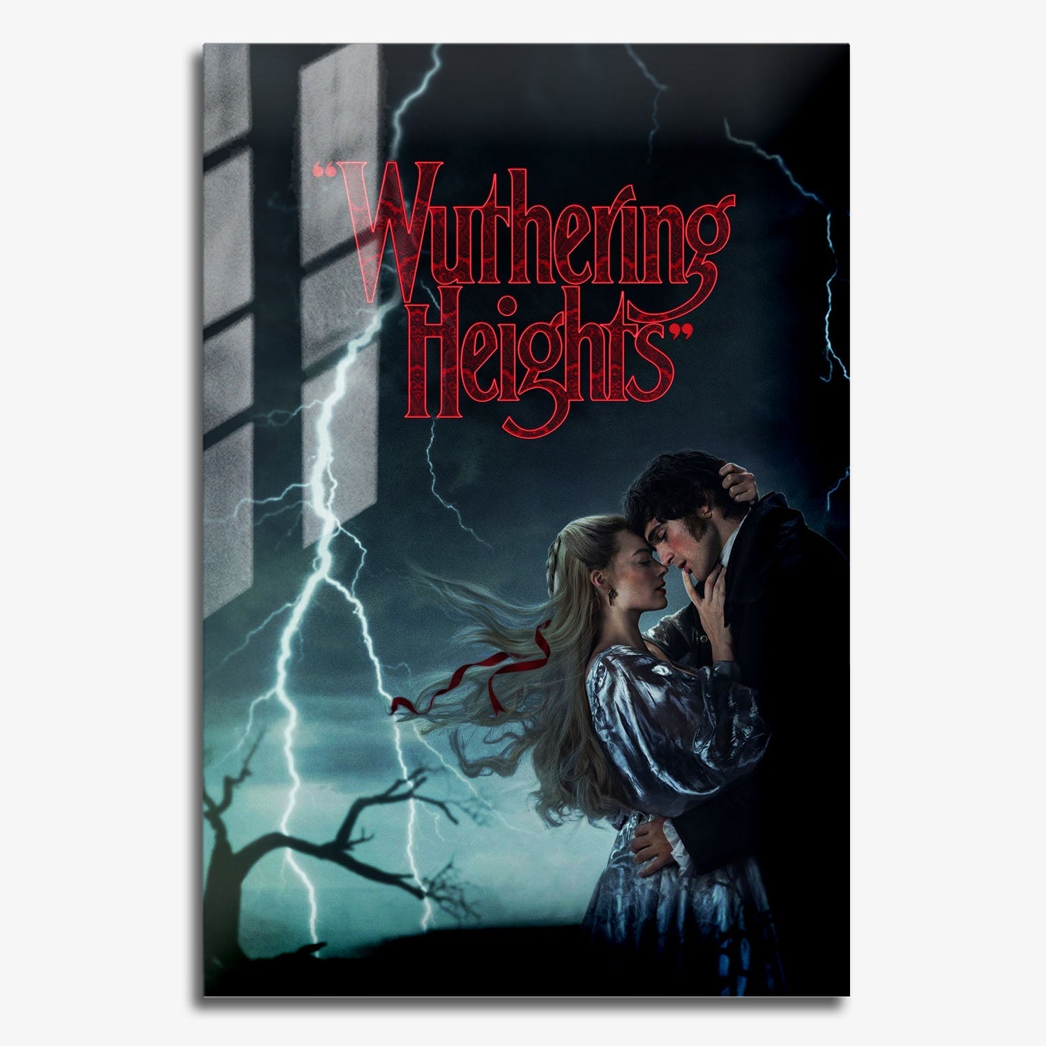Flex Designs Metal Poster Wuthering Heights Theatrical 11 x 17" Home Goods - Movie 2026 Movie Metal Poster