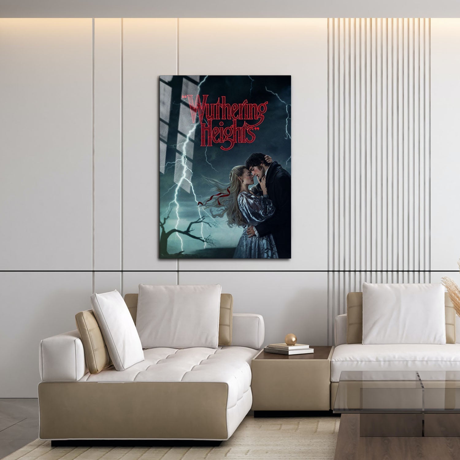 Flex Designs Metal Poster Wuthering Heights Theatrical 16 x 24" Home Goods - Movie 2026 Movie Metal Poster