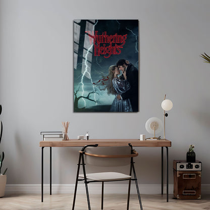 Flex Designs Metal Poster Wuthering Heights Theatrical 5 x 7" Home Goods - Movie 2026 Movie Metal Poster