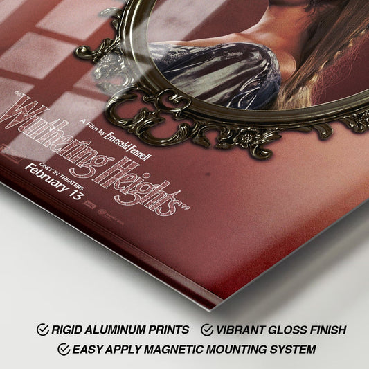 Flex Designs Metal Poster Wuthering Heights Cathy 11 x 17" Home Goods - Movie 2026 Movie Metal Poster