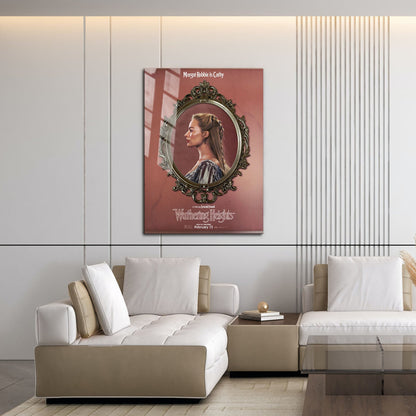 Flex Designs Metal Poster Wuthering Heights Cathy 16 x 24" Home Goods - Movie 2026 Movie Metal Poster