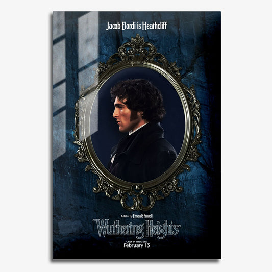 Flex Designs Metal Poster Wuthering Heights Heathcliff 11 x 17" Home Goods - Movie 2026 Movie Metal Poster