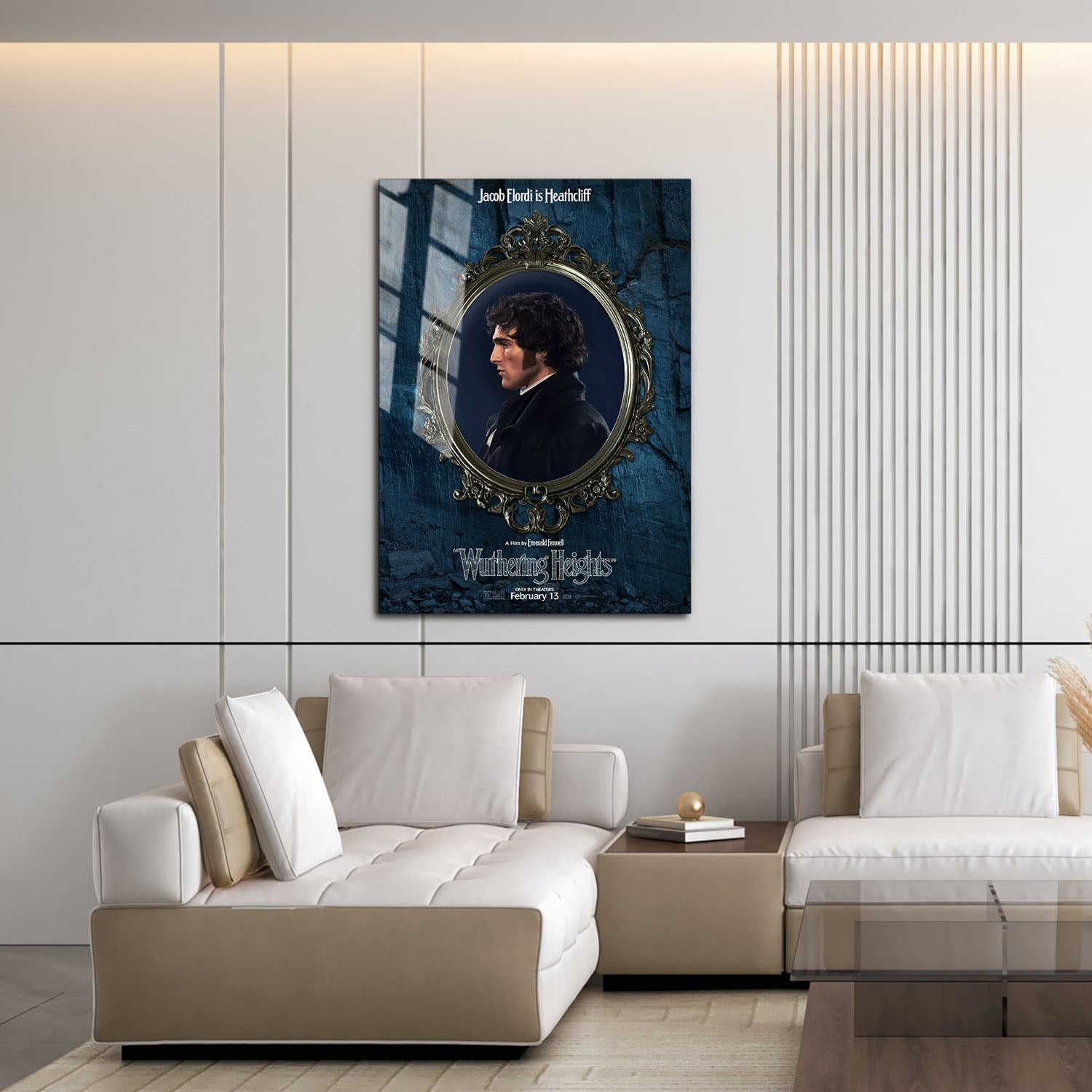 Flex Designs Metal Poster Wuthering Heights Heathcliff 16 x 24" Home Goods - Movie 2026 Movie Metal Poster