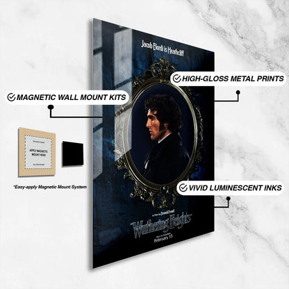 Flex Designs Metal Poster Wuthering Heights Heathcliff 16 x 24" Home Goods - Movie 2026 Movie Metal Poster
