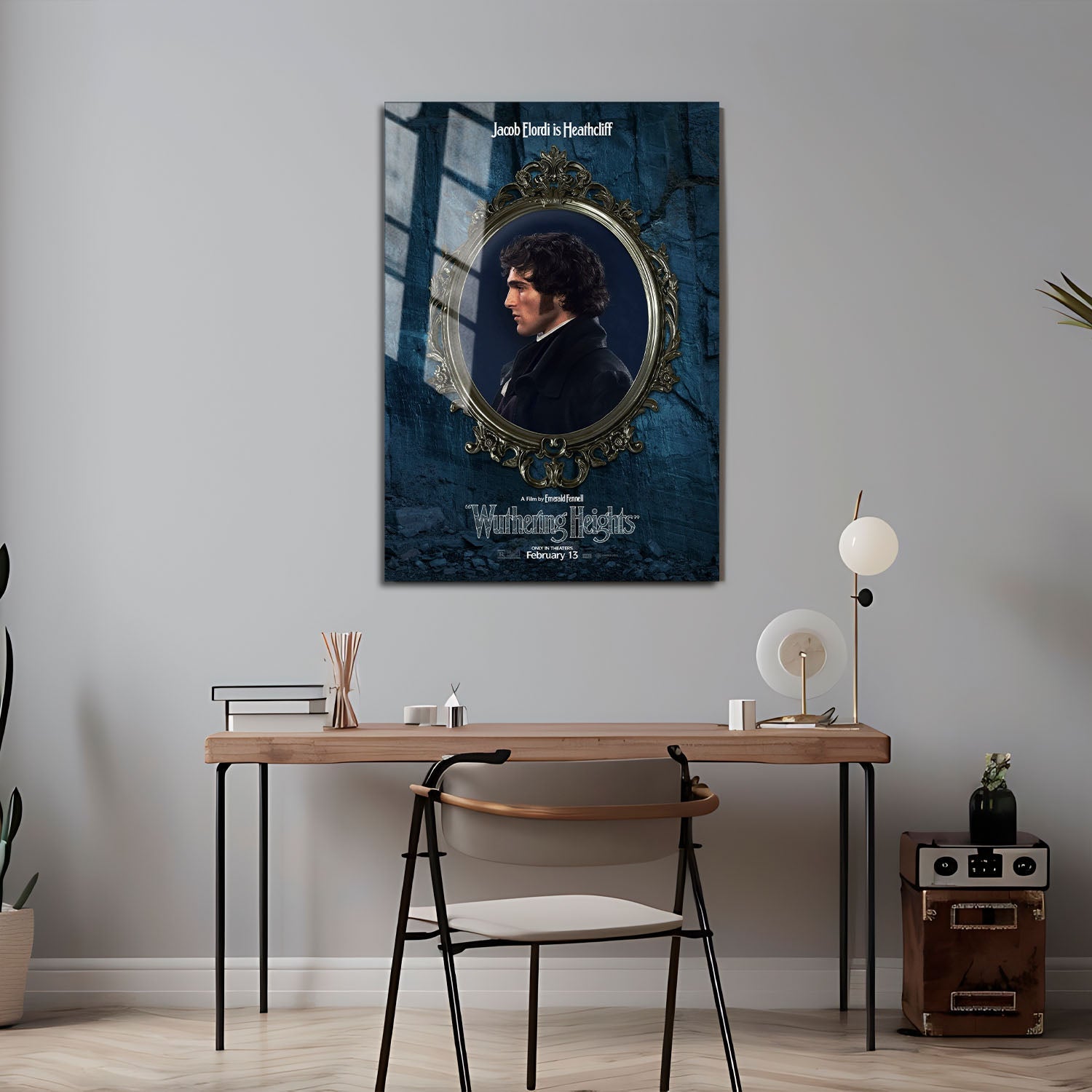 Flex Designs Metal Poster Wuthering Heights Heathcliff 5 x 7" Home Goods - Movie 2026 Movie Metal Poster