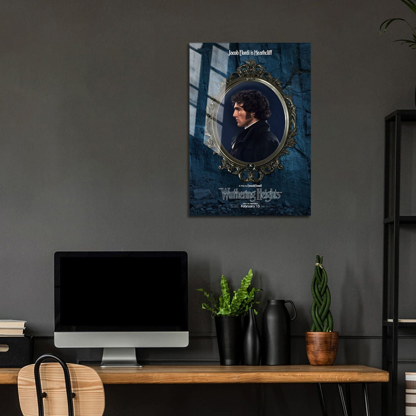 Flex Designs Metal Poster Wuthering Heights Heathcliff 24 x 36" Home Goods - Movie 2026 Movie Metal Poster