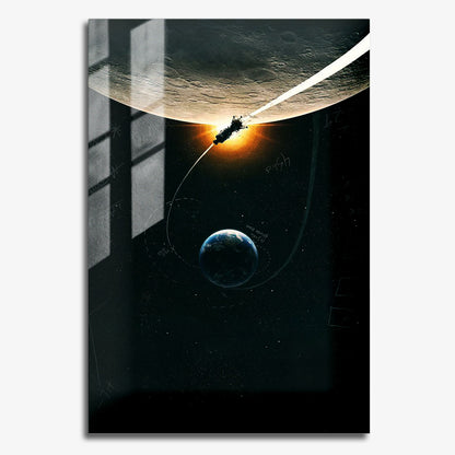 Flex Designs Metal Poster Apollo 13 11 x 17" Home Goods - Movie 1995 Movie Metal Poster