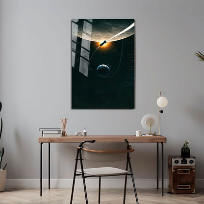 Flex Designs Metal Poster Apollo 13 5 x 7" Home Goods - Movie 1995 Movie Metal Poster