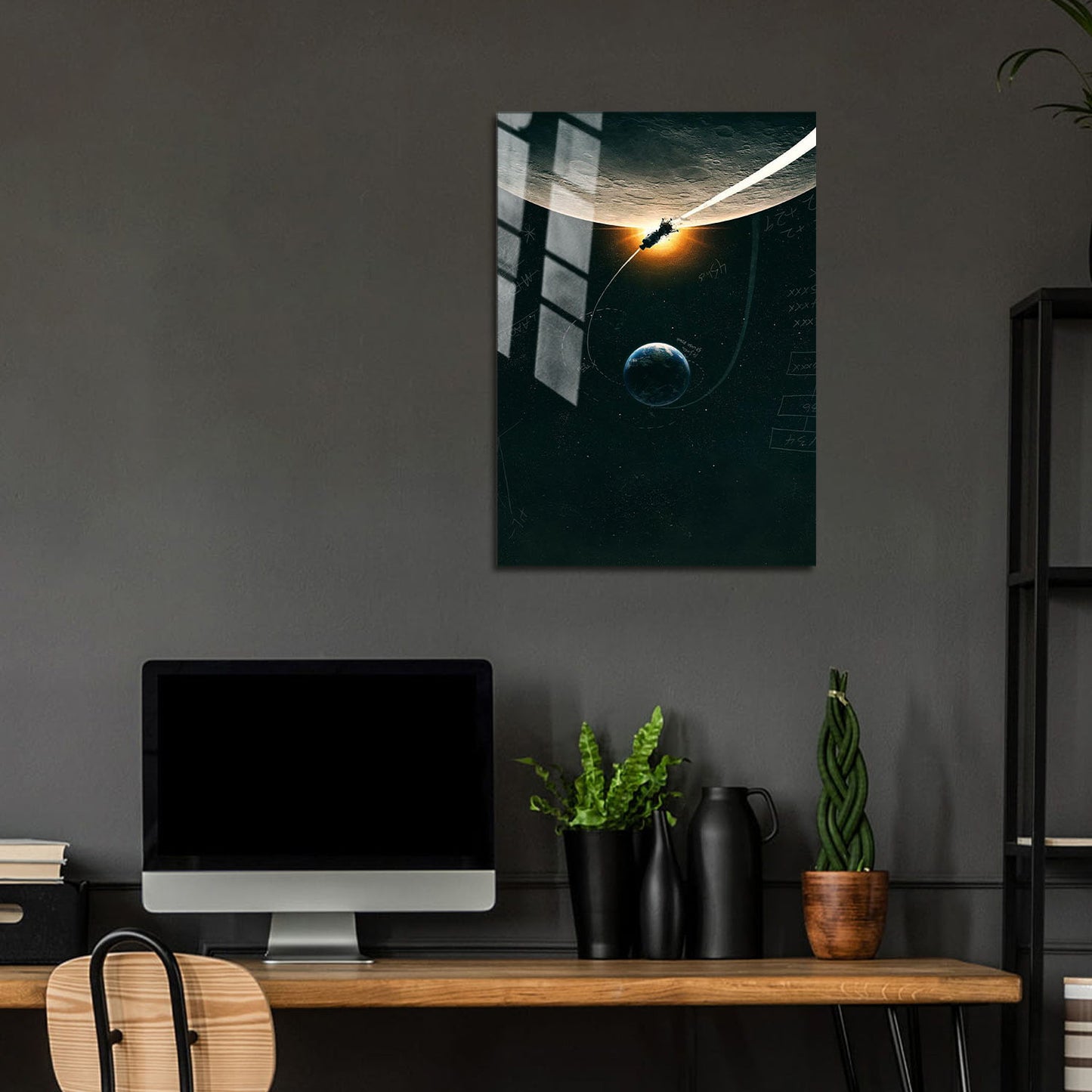 Flex Designs Metal Poster Apollo 13 24 x 36" Home Goods - Movie 1995 Movie Metal Poster