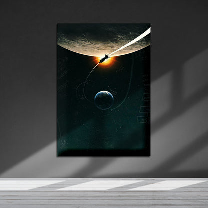 Flex Designs Metal Poster Apollo 13 5 x 7" Home Goods - Movie 1995 Movie Metal Poster
