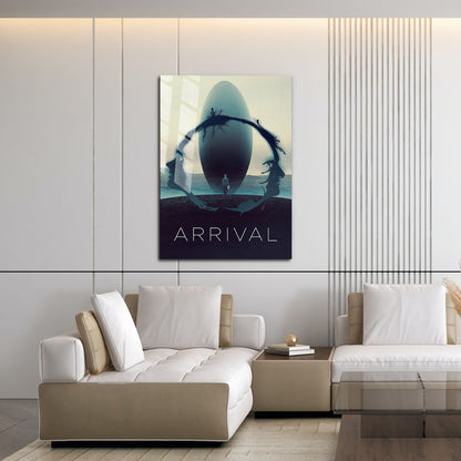 Flex Designs Metal Poster Arrival Cartoon 16 x 24" Home Goods - Movie 2016 Movie Metal Poster