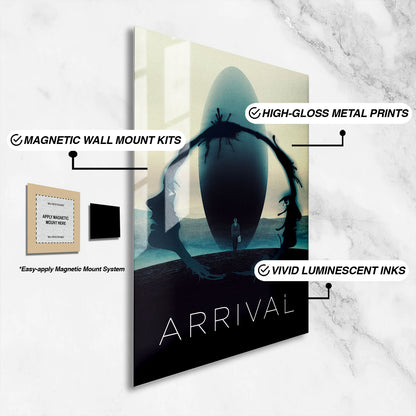 Flex Designs Metal Poster Arrival Cartoon 16 x 24" Home Goods - Movie 2016 Movie Metal Poster