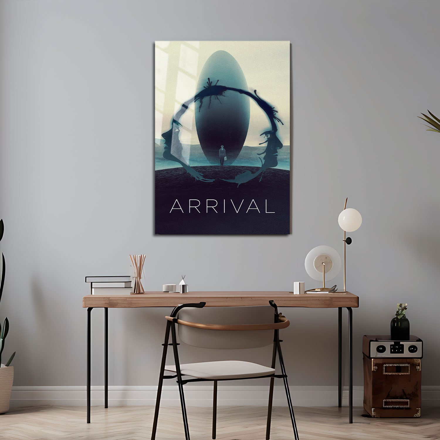 Flex Designs Metal Poster Arrival Cartoon 5 x 7" Home Goods - Movie 2016 Movie Metal Poster