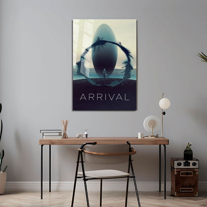Flex Designs Metal Poster Arrival Cartoon 5 x 7" Home Goods - Movie 2016 Movie Metal Poster