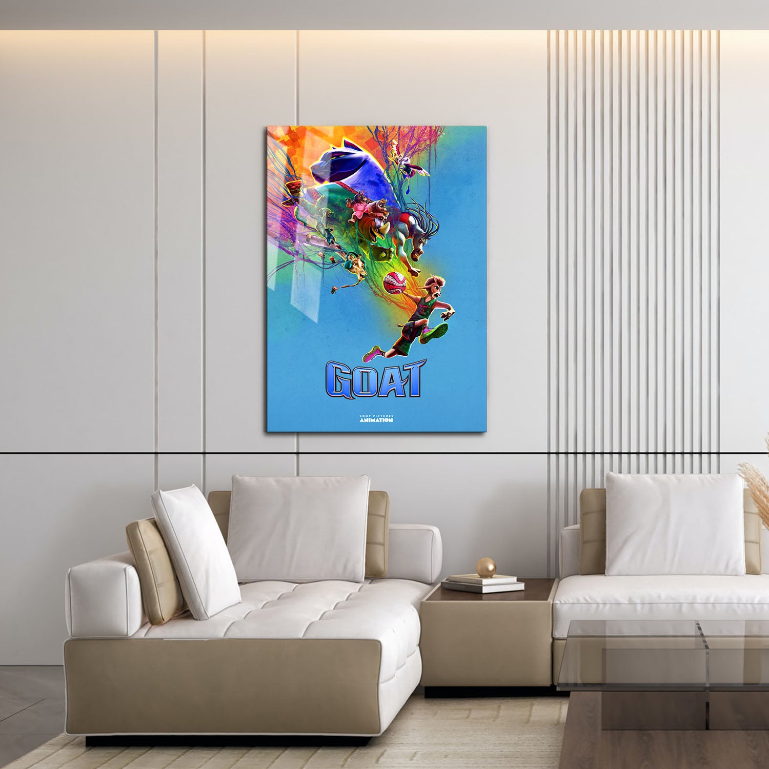 Flex Designs Metal Poster GOAT Cinematic 16 x 24" Home Goods - Movie 2026 Movie Metal Poster