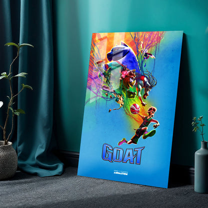 Flex Designs Metal Poster GOAT Cinematic 24 x 36" Home Goods - Movie 2026 Movie Metal Poster