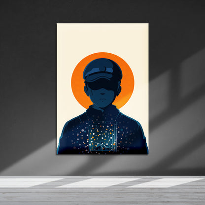 Flex Designs Metal Poster Grave of the Fireflies Sketch 5 x 7" Home Goods - Movie 1988 Movie Metal Poster