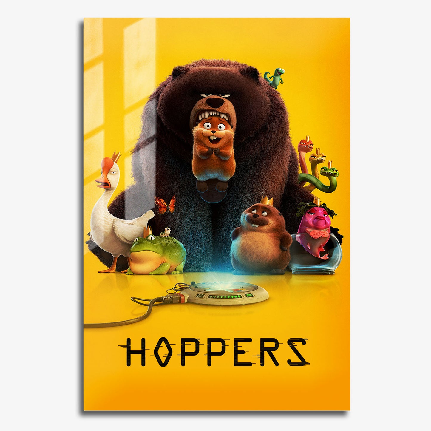 Flex Designs Metal Poster Hoppers 11 x 17" Home Goods - Movie 2026 Movie Metal Poster