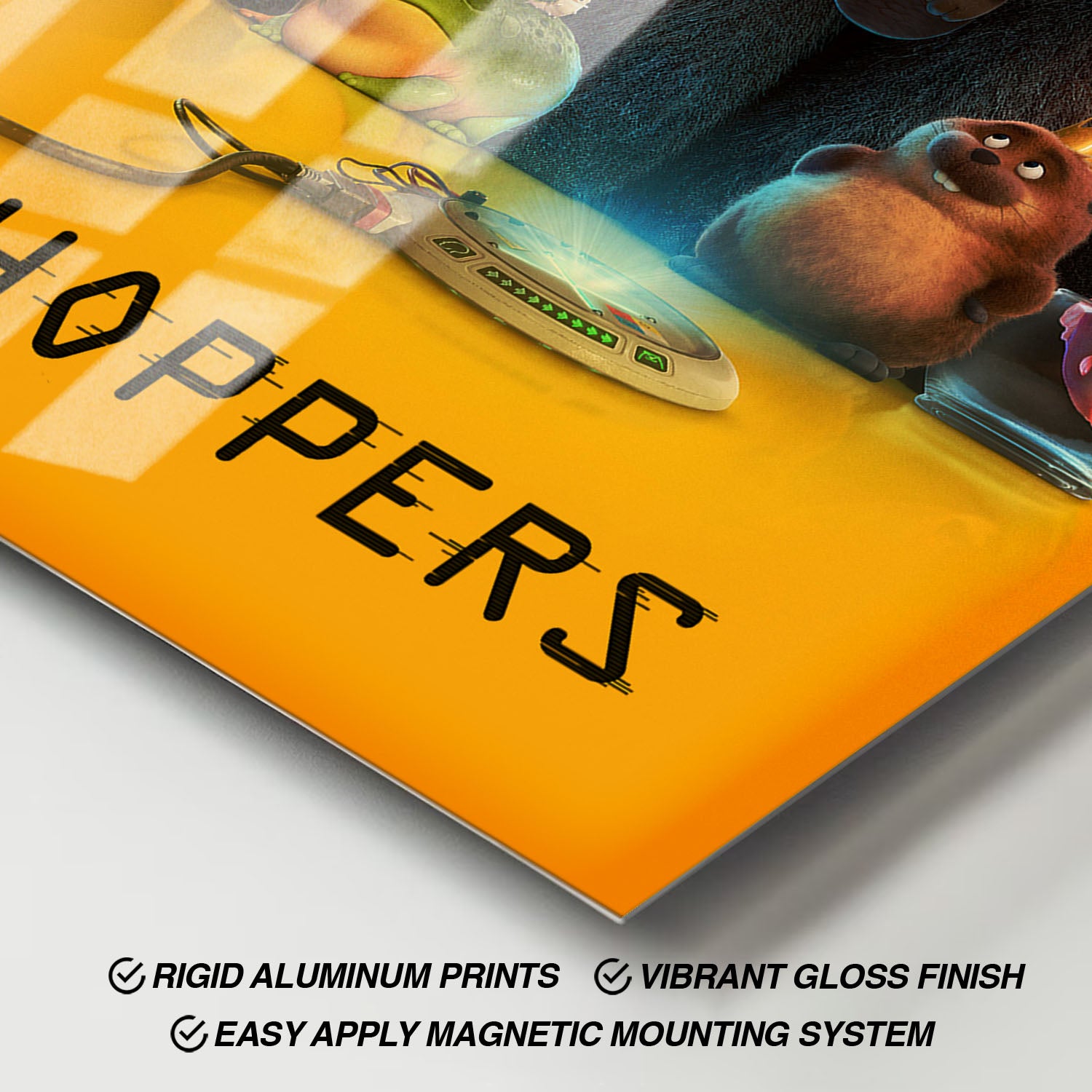 Flex Designs Metal Poster Hoppers 11 x 17" Home Goods - Movie 2026 Movie Metal Poster