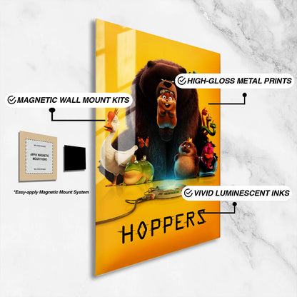 Flex Designs Metal Poster Hoppers 16 x 24" Home Goods - Movie 2026 Movie Metal Poster