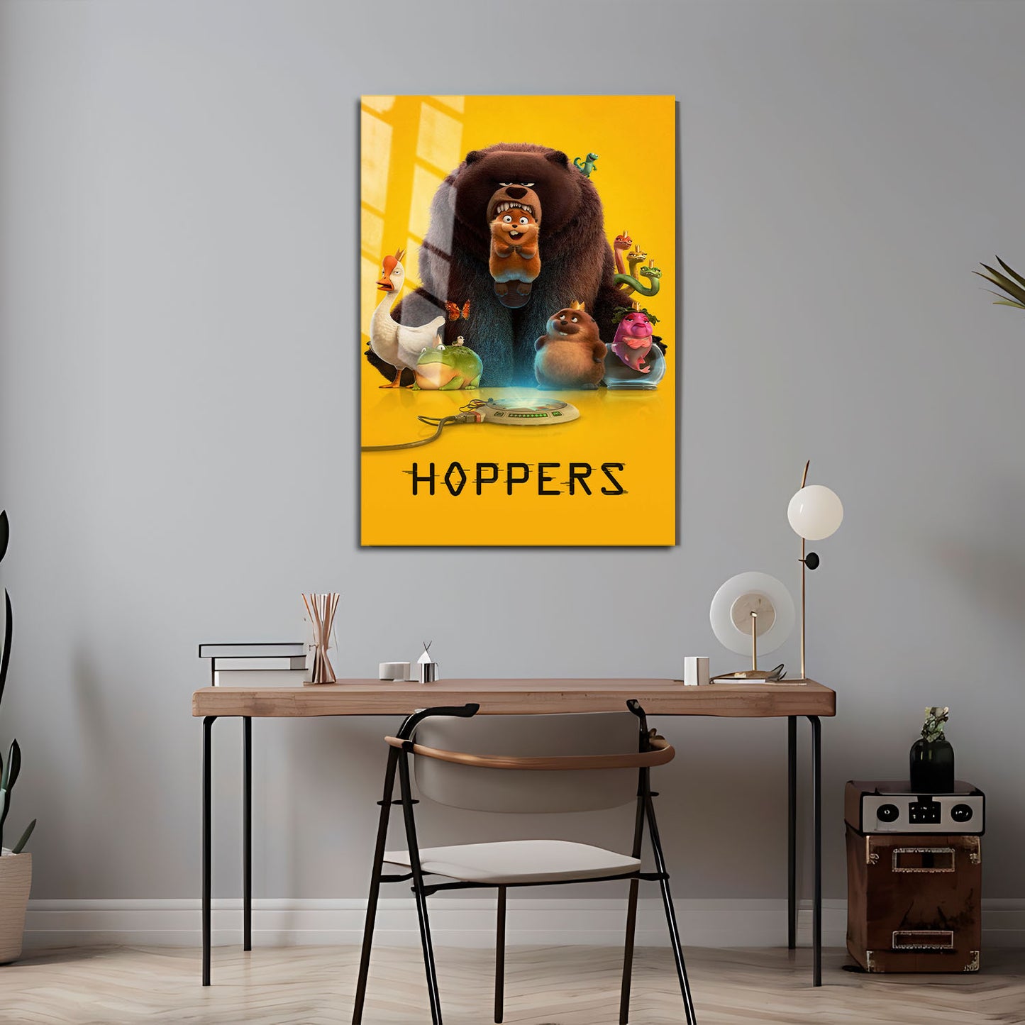 Flex Designs Metal Poster Hoppers 5 x 7" Home Goods - Movie 2026 Movie Metal Poster