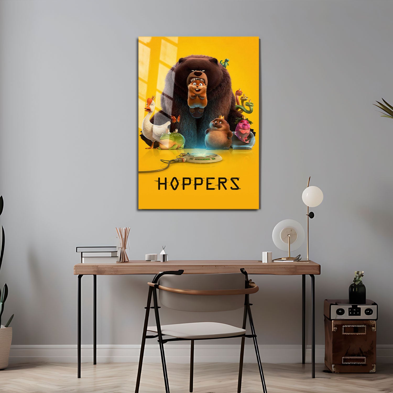 Flex Designs Metal Poster Hoppers 5 x 7" Home Goods - Movie 2026 Movie Metal Poster