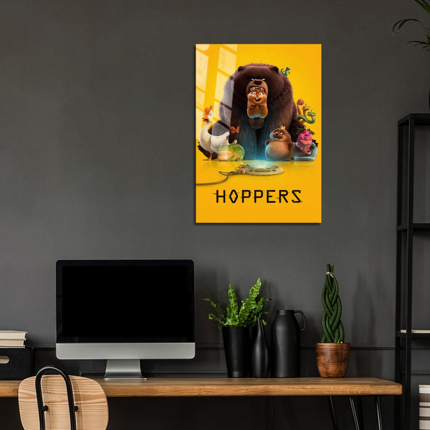 Flex Designs Metal Poster Hoppers 24 x 36" Home Goods - Movie 2026 Movie Metal Poster